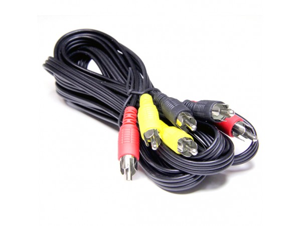 Шнур 3RCA/3RCA шт/шт 3м