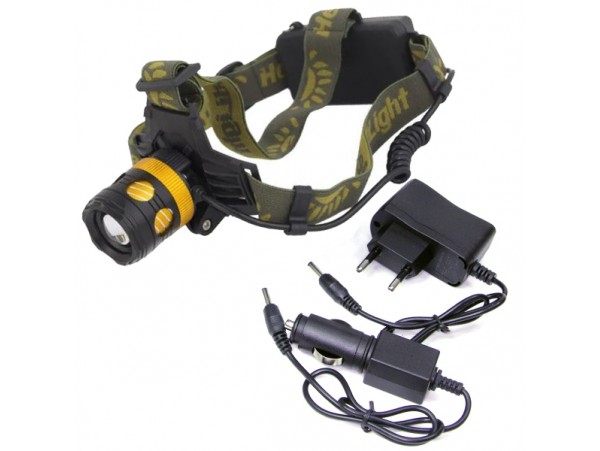 Фонарь налобный HEADLAMP LIGHT LED, без аккумулятора