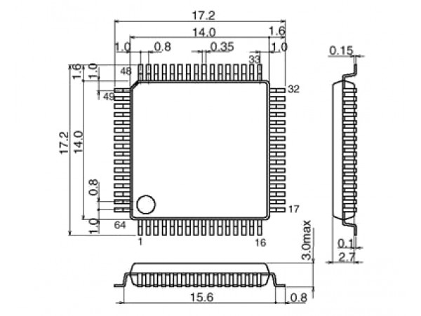 µPD17012GF-554