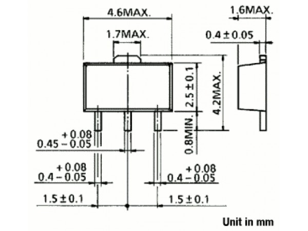 2SD1624  (smd)
