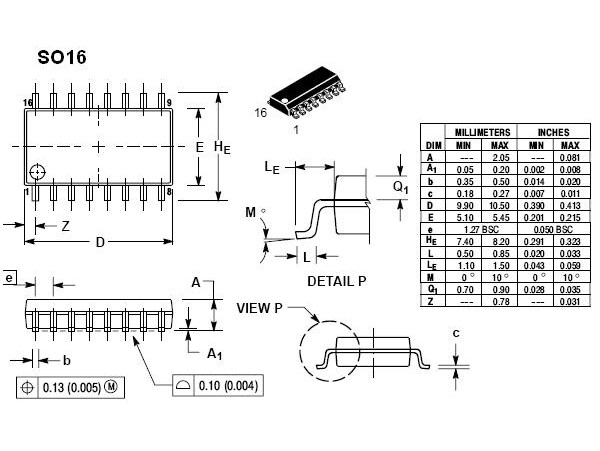 MAX732CWE+